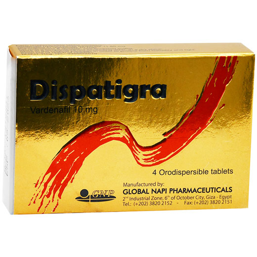Dispatigra 10mg 4 Orodispersible Tablet