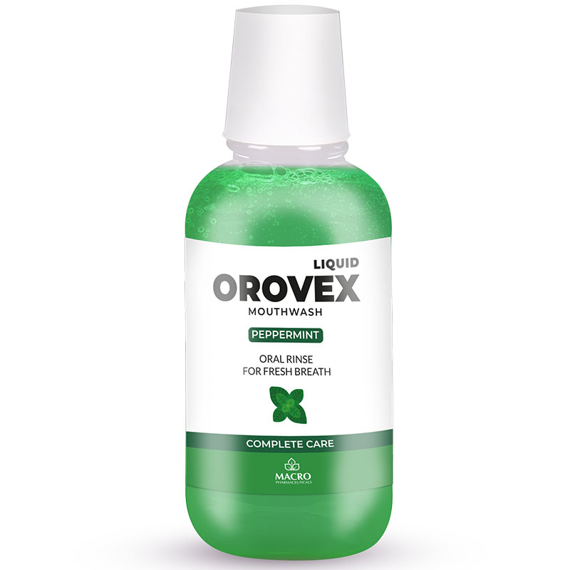 Orovex (Green/Pep.) 200ml + 50ml Free Mouthwash