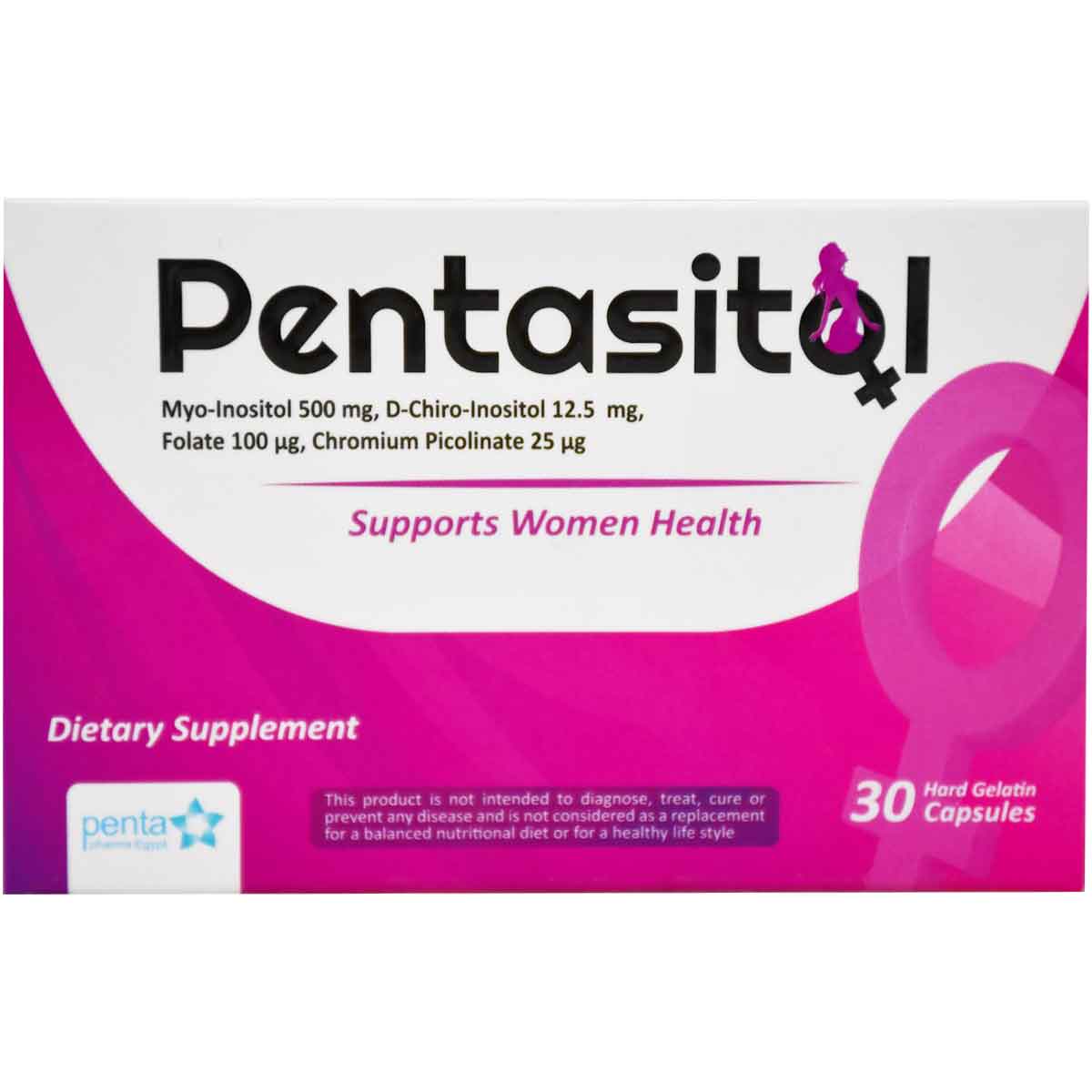 Pentasitol 30 Hard Gelatin Capsules