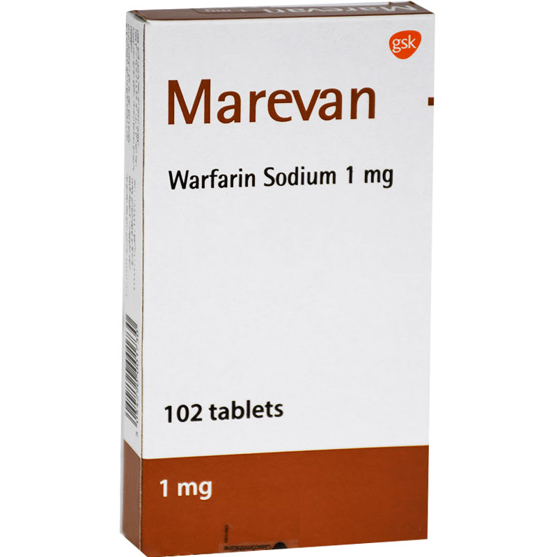 Marevan 1mg 102 Tablet