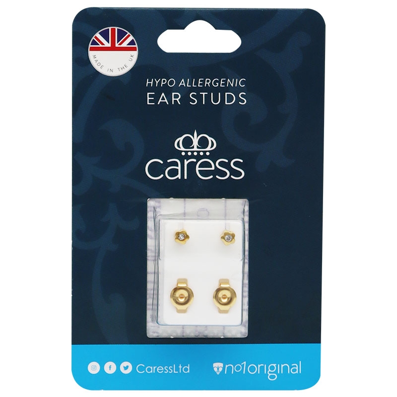 Caress Ear Studs Ruby/11