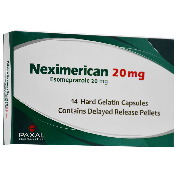 Neximerican 20mg Delayed Release 14 Capsule