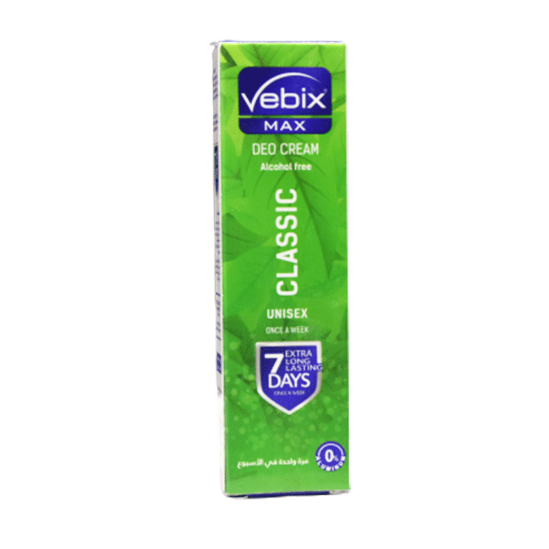 Vebix Max Classic Deodorant Cream 10ml