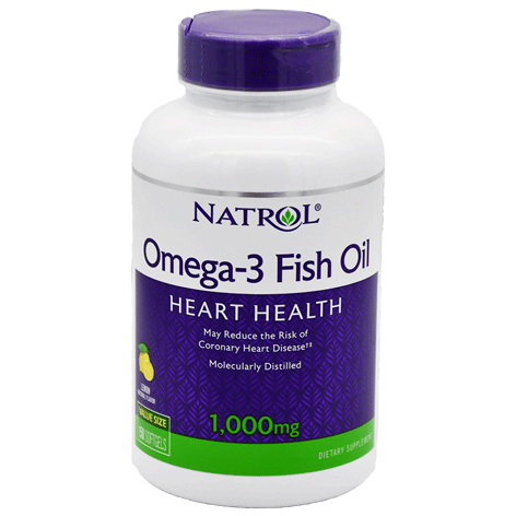 Natrol Omega 3 Fish Oil 1000mg 150 Capsule