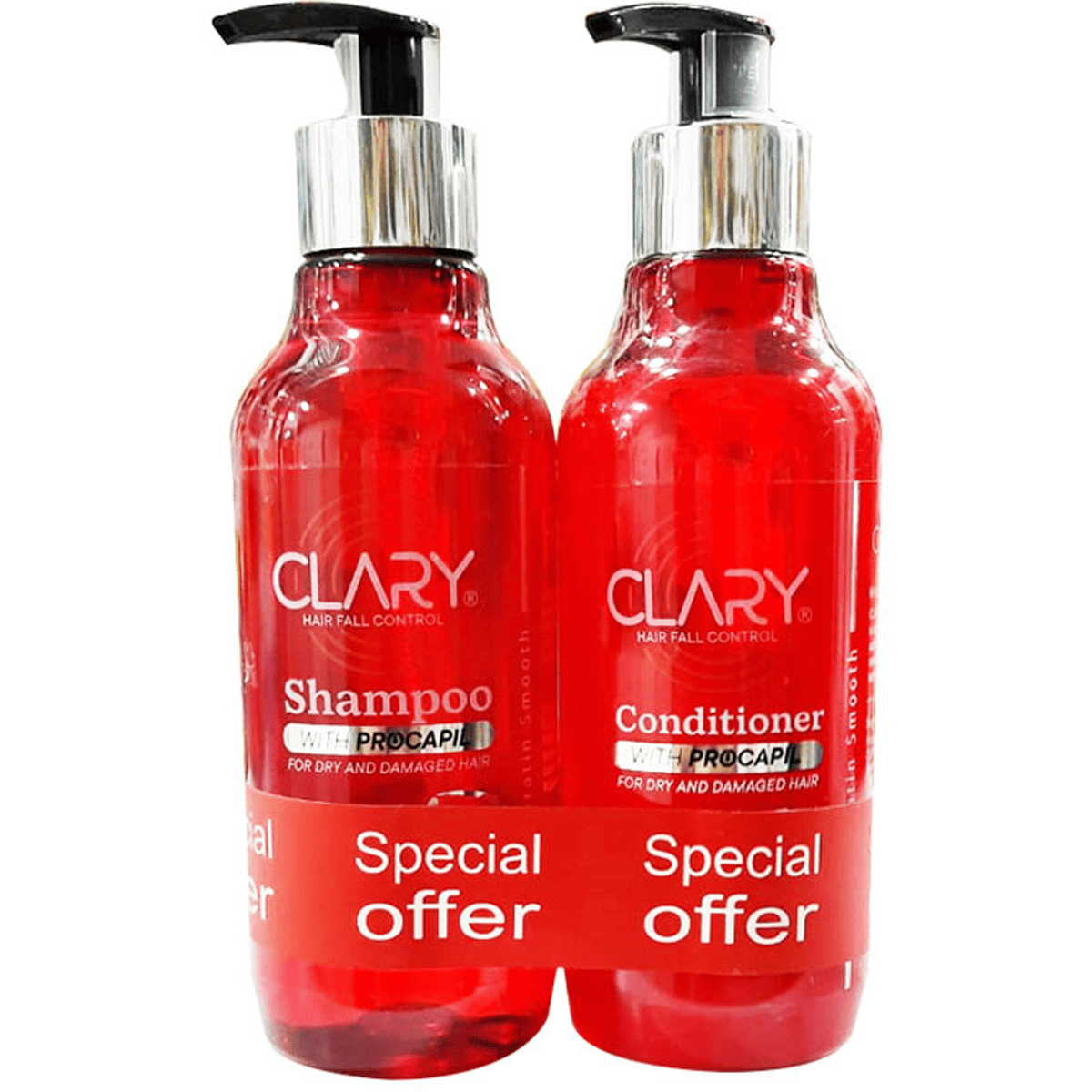 Clary Procapil (Shampoo+Conditioner) 300ml (Offer Pack)