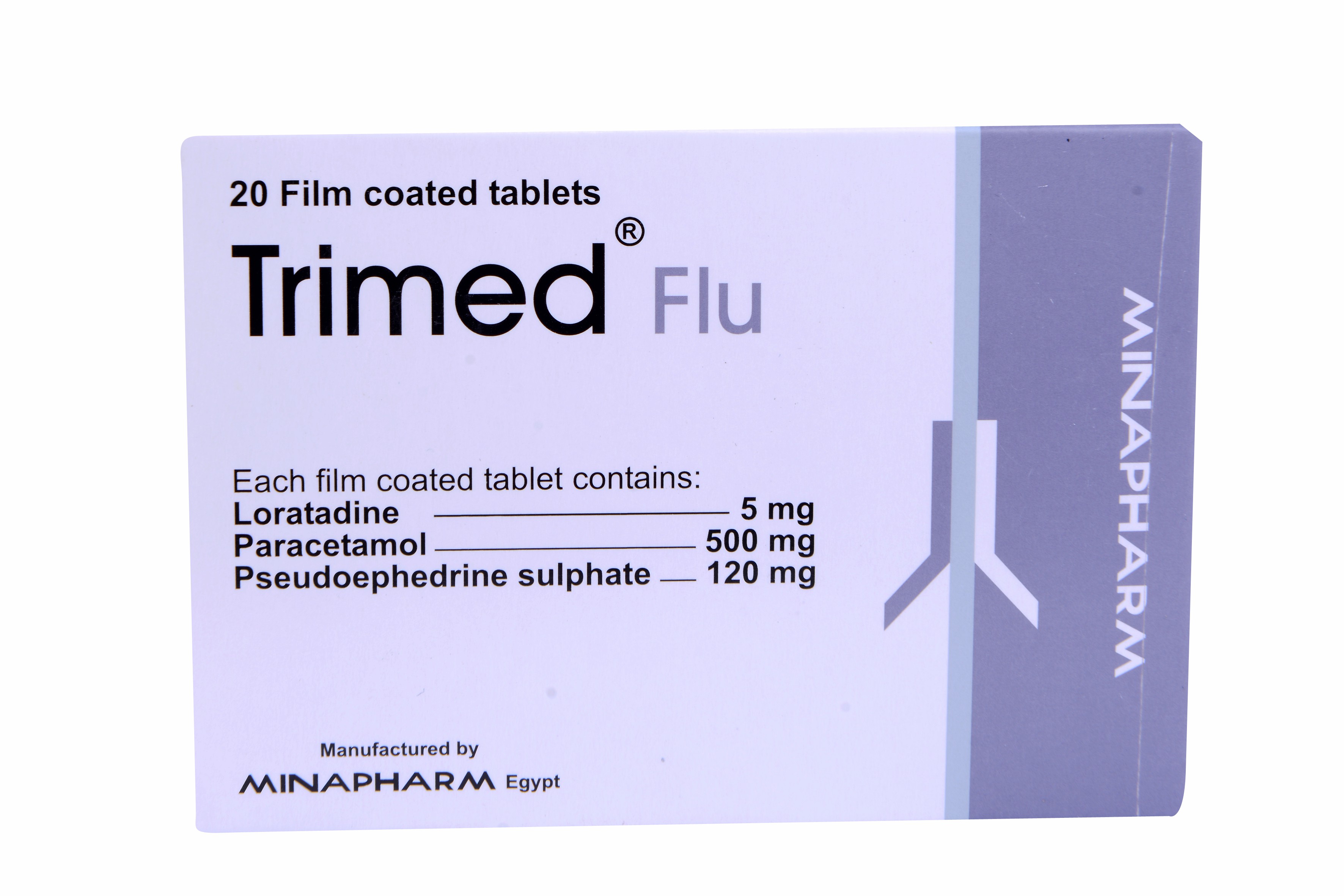Trimed Flu 20 Film Coated Tablets