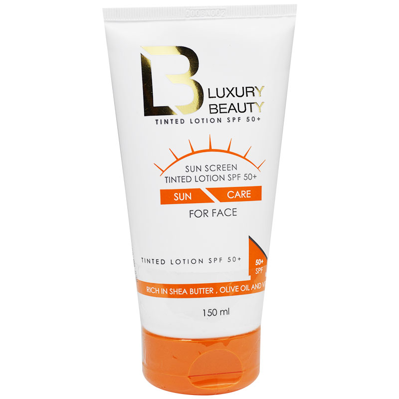 Luxury Beauty Sun Screen SPF (50+)Tinted Lotion 150ml