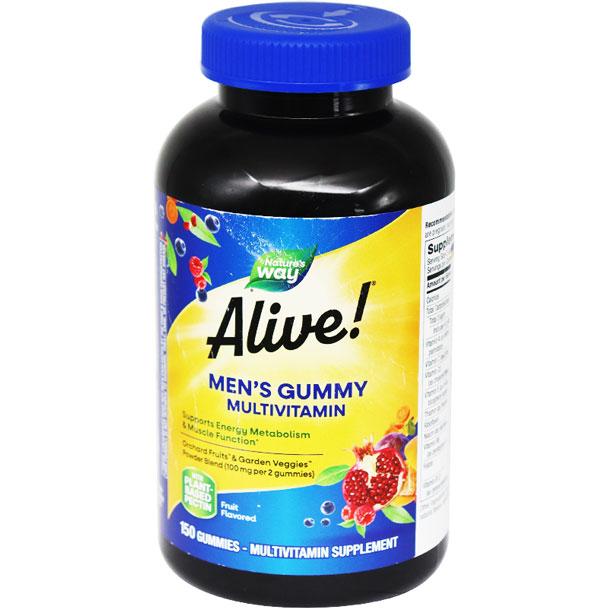 Alive Mens Fruit Flavored Gummy 150