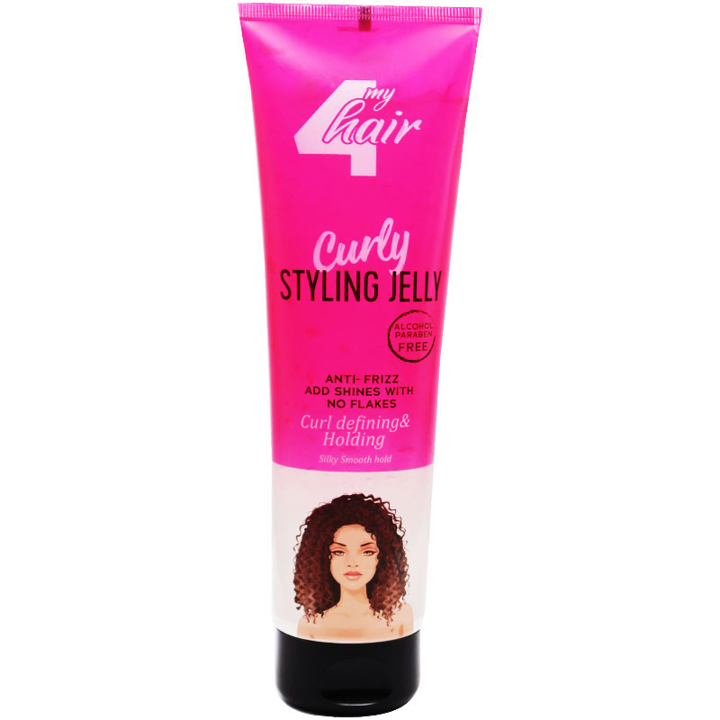 4 My Hair Curly Anti Frizz Styling Jelly 250gm