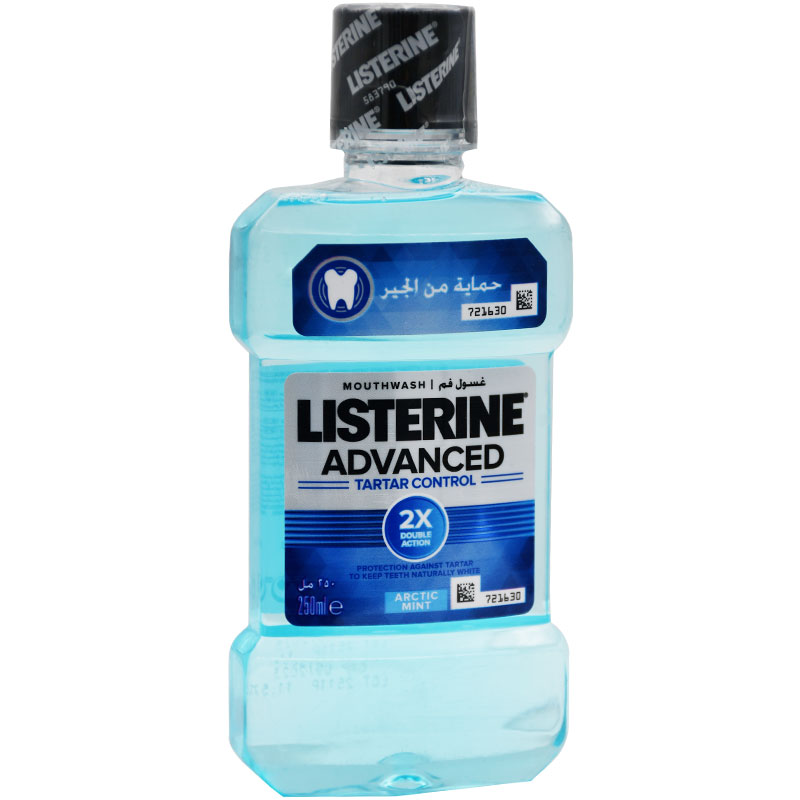Listerine Advanced Double Action Arctic Mint 250ml