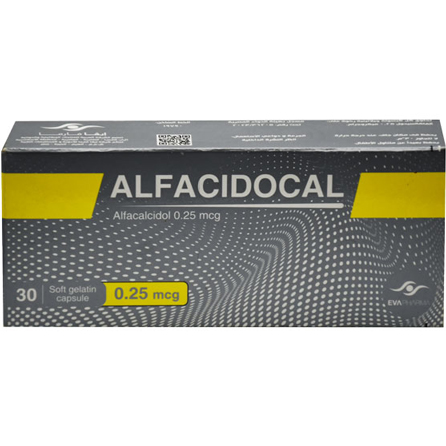 Alfacidocal 0.25&mu; 30 Capsules