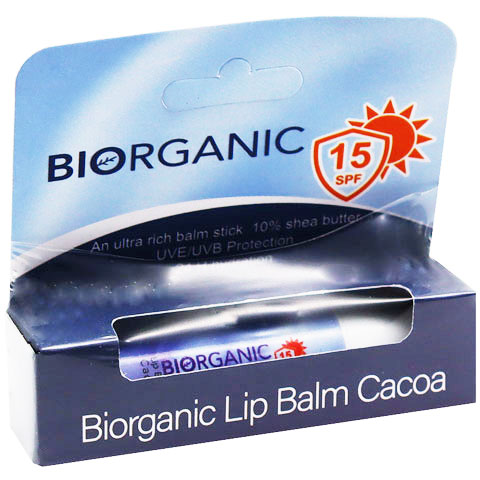 Biorganic Cocoa Lip Balm 7ml