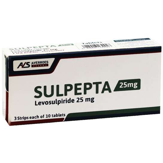 Sulpepta 25mg 30 Tablets