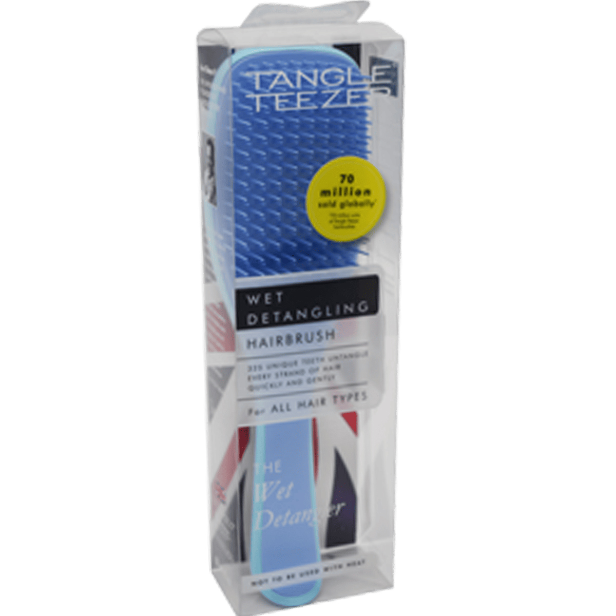 Tangle Teezer Hair Brush Teezer Wet Detangler Denim Blue 010221
