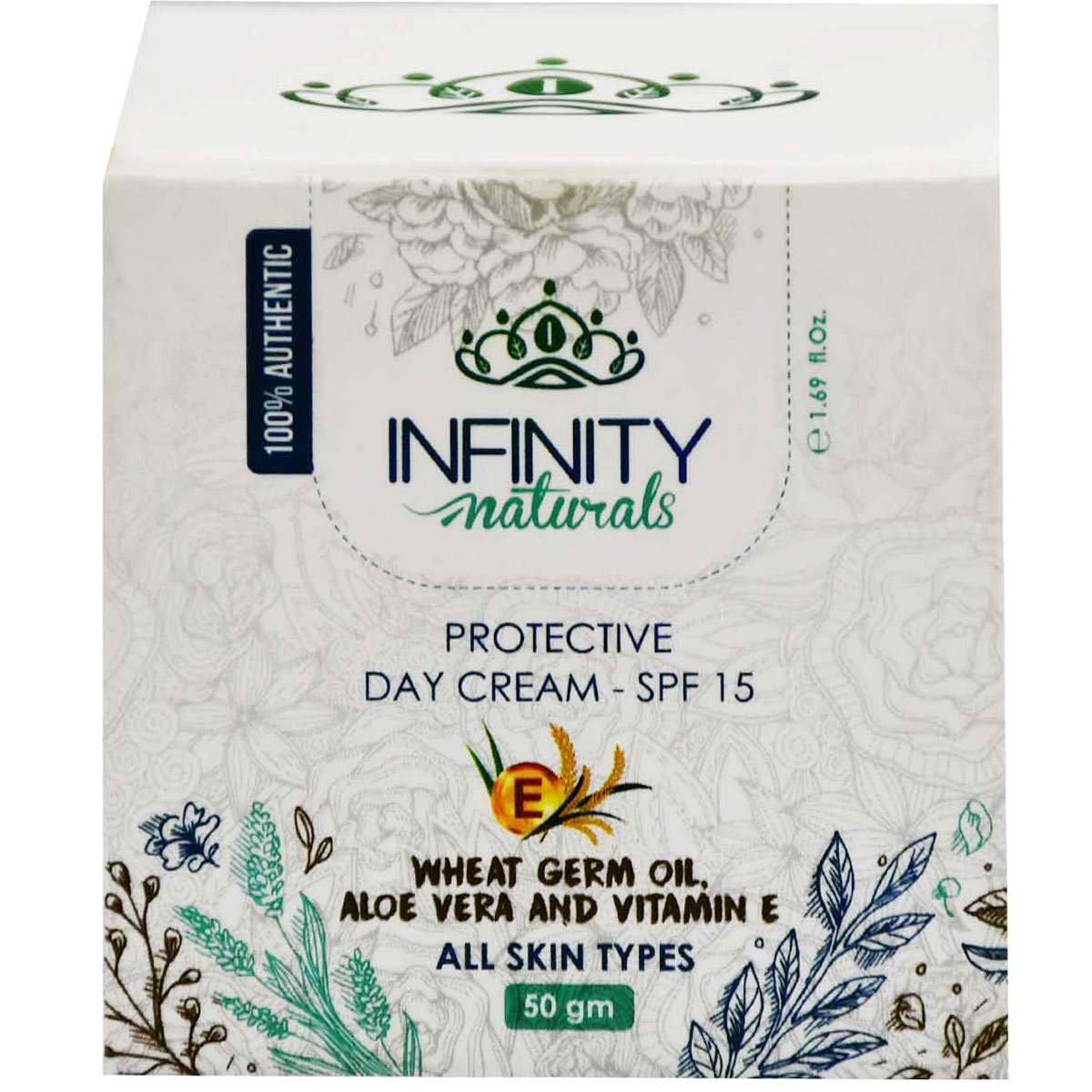 Infinity Natural Protective Day Cream SPF(15) 50 gm