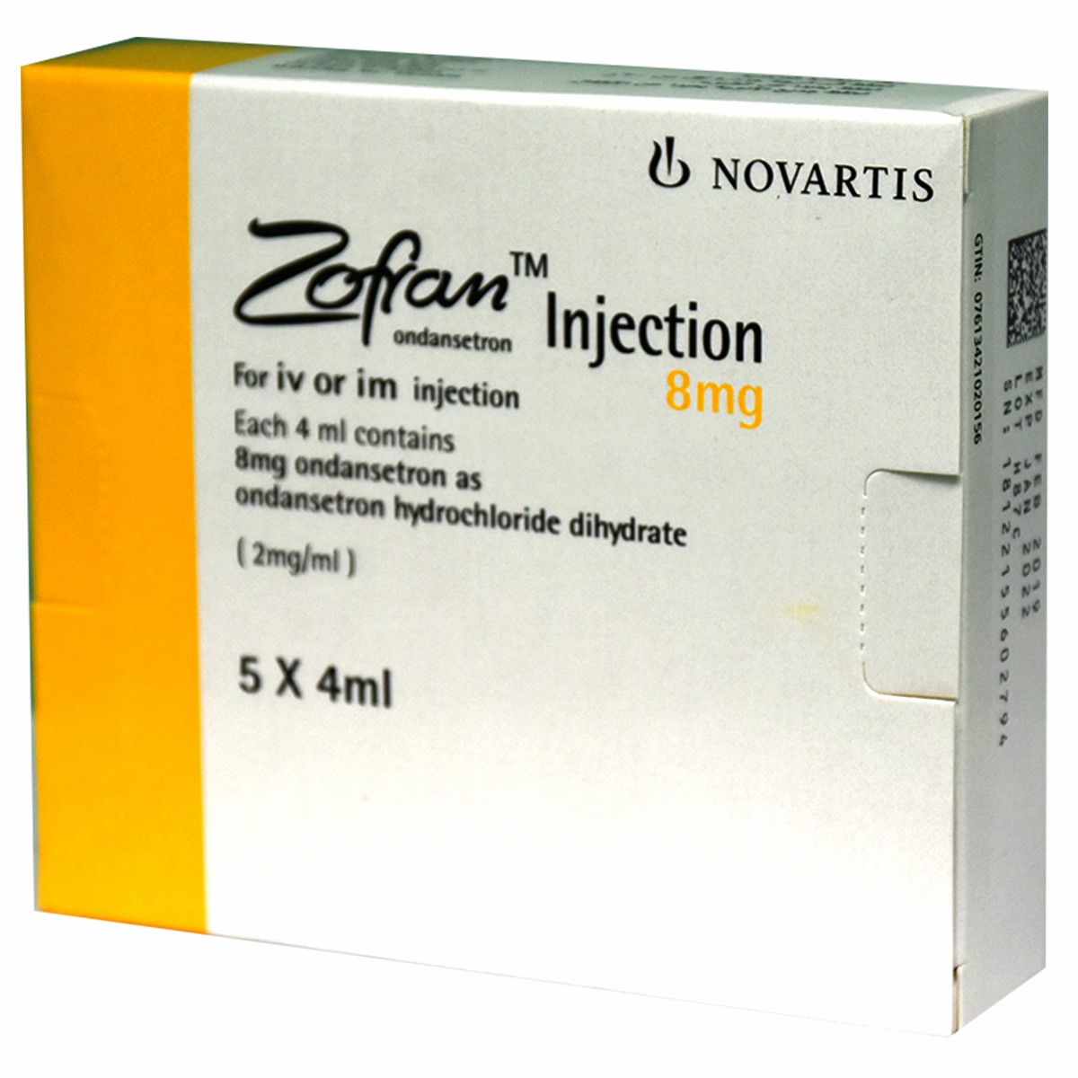 Zofran 8mg 5 Ampoules