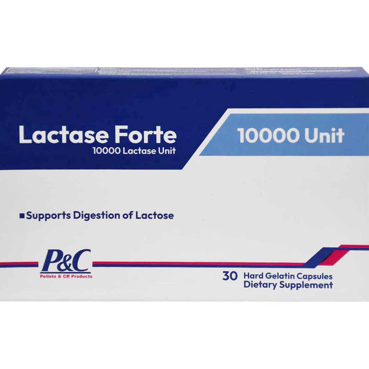 Lactase Forte 10000 Iu 30 Hard Gelatin Capsules