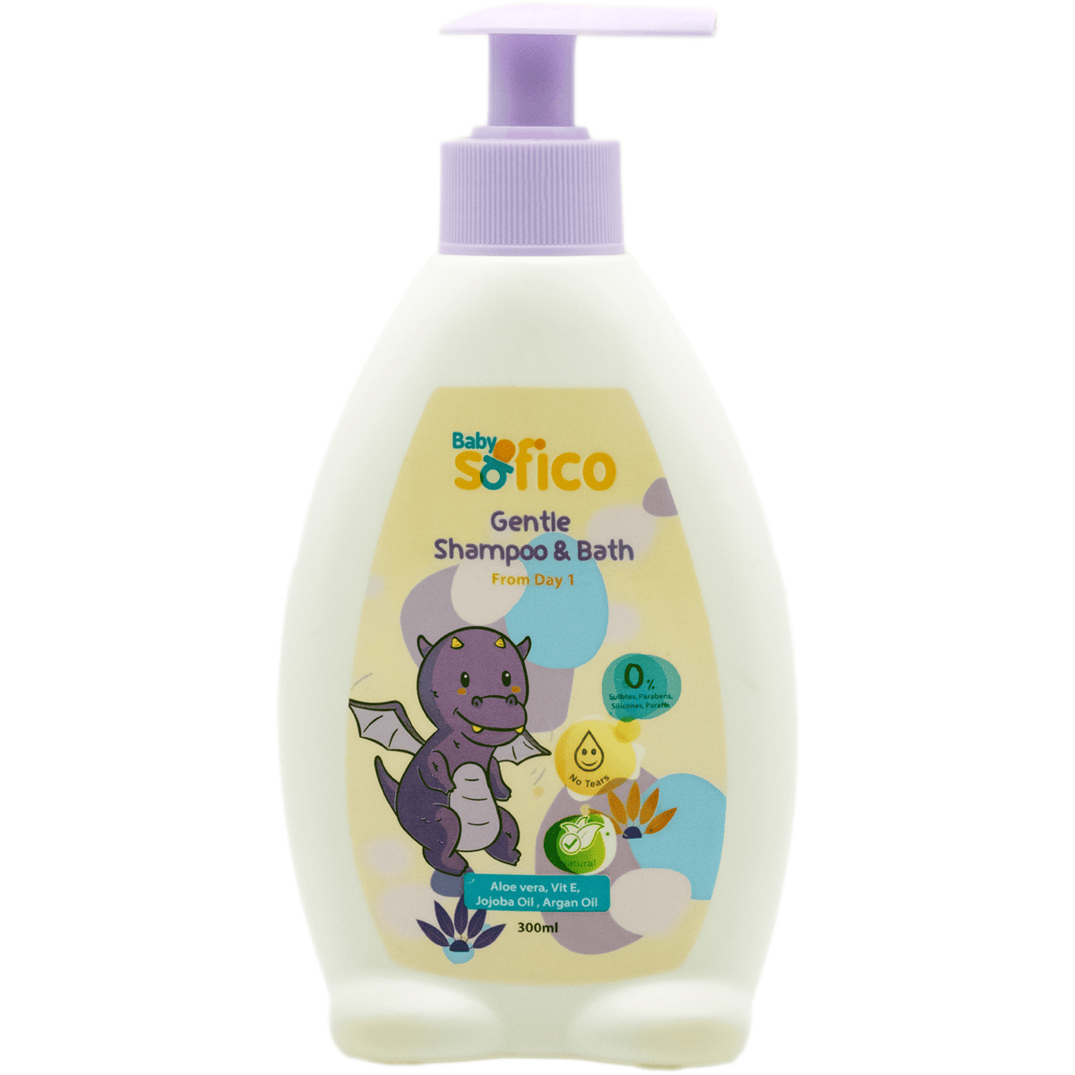 Sofico Baby Gentle Shampoo and Bath 300ml