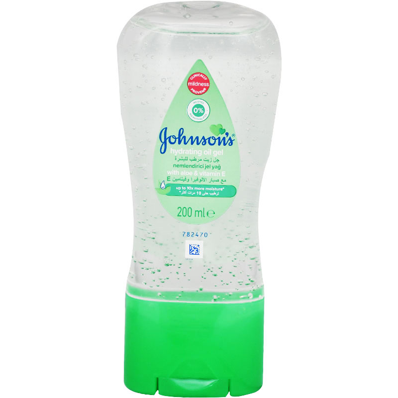 Johnson Hydrating Oil Gel With Aloe and Vitamin E 200ml