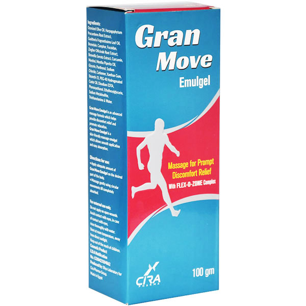 Gran Move Massage Emulgel 100gm