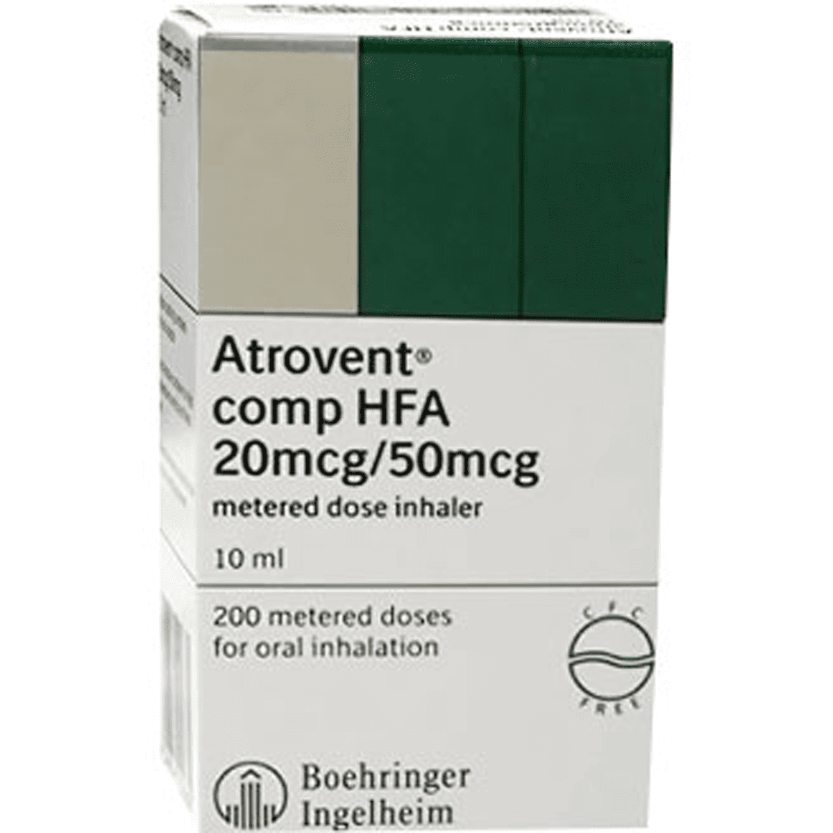 Atrovent Comp Hfa 20mcg /50mcg 200Dose (Multi Dose Inhaler)