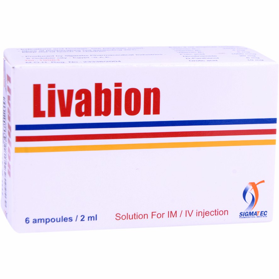 Livabion 2ml 6 Ampoules