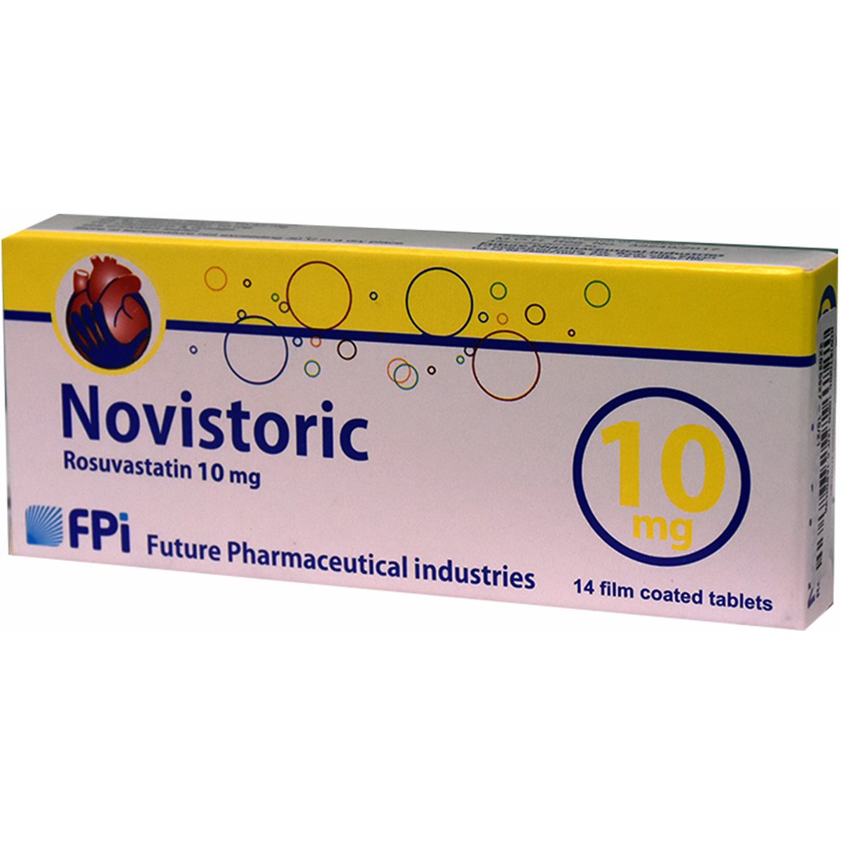 Novistoric 10mg 14 Film Coated Tablets