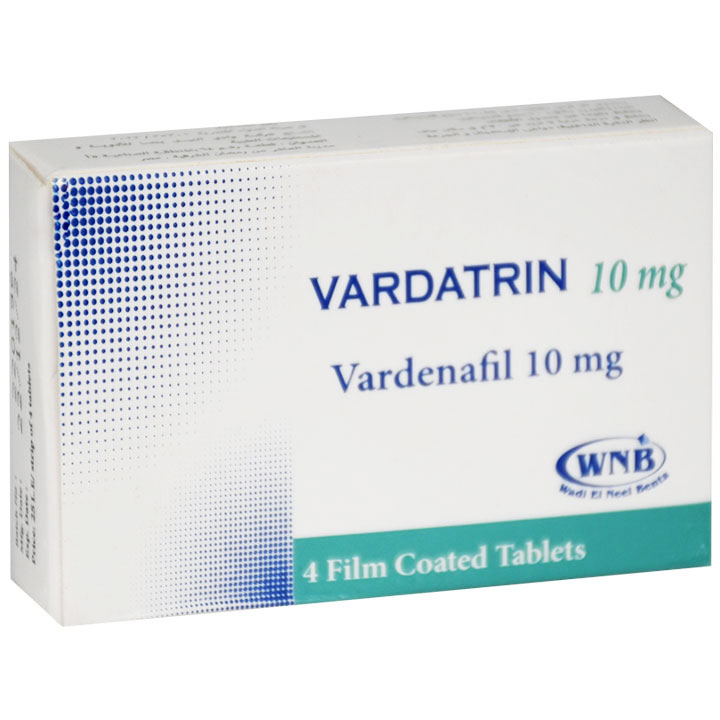 Vardatrin 10mg 4 Film Coated Tablets
