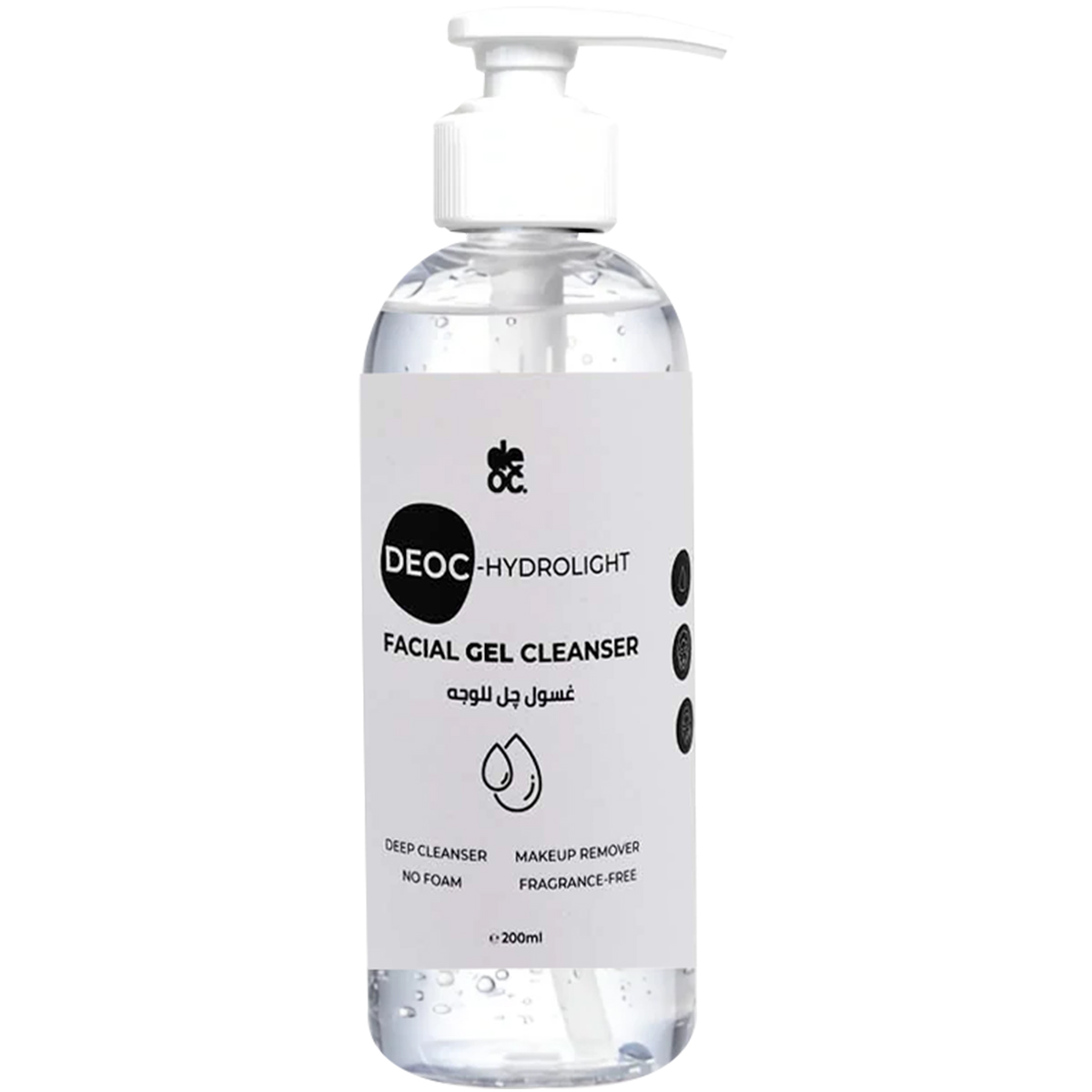 Deoc Hydrolight Facial Cleanser Gel 200 ml