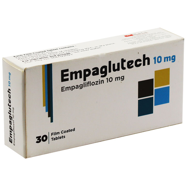 Empaglutech 10mg 30 Film Coated Tablets