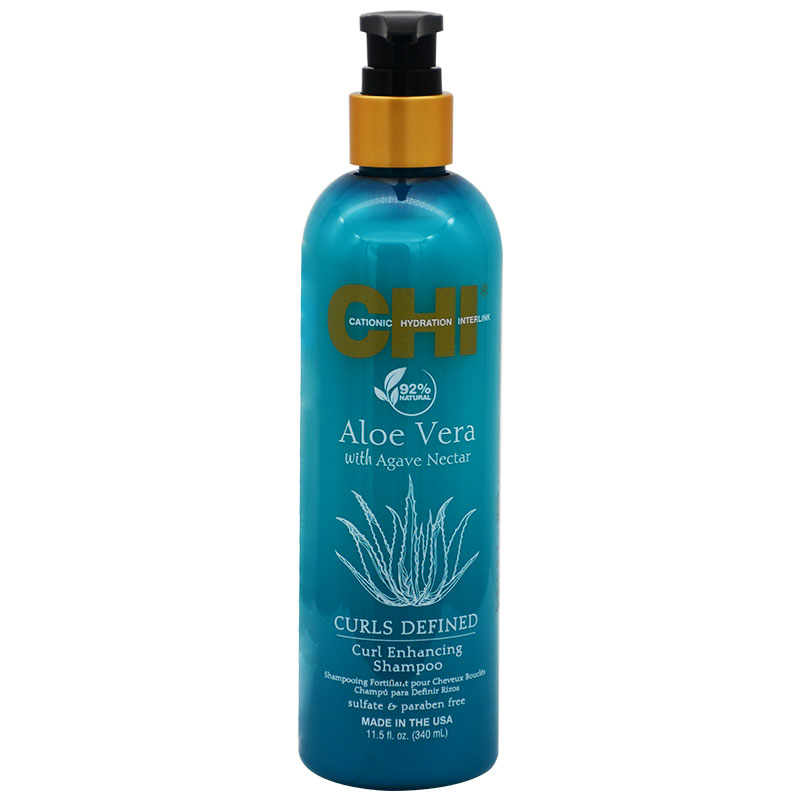 Chi Aloe Vera Curls Defined Enhancing Shampoo 340ml