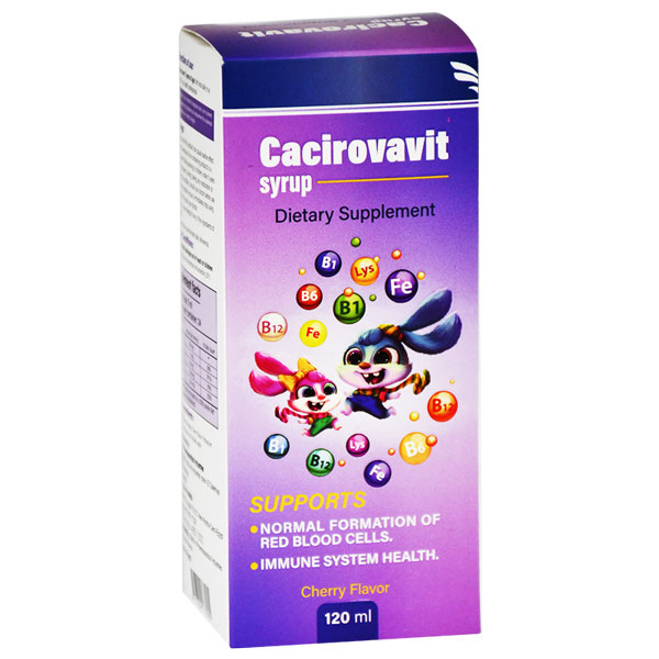 Cacirovavit Cherry Flavor 120ml Syrup