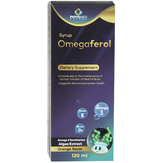 Omegaferol Orange Flavor 120ml Syrup