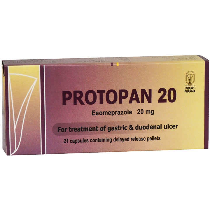 Protopan 20mg Delayed Release 21 capsules