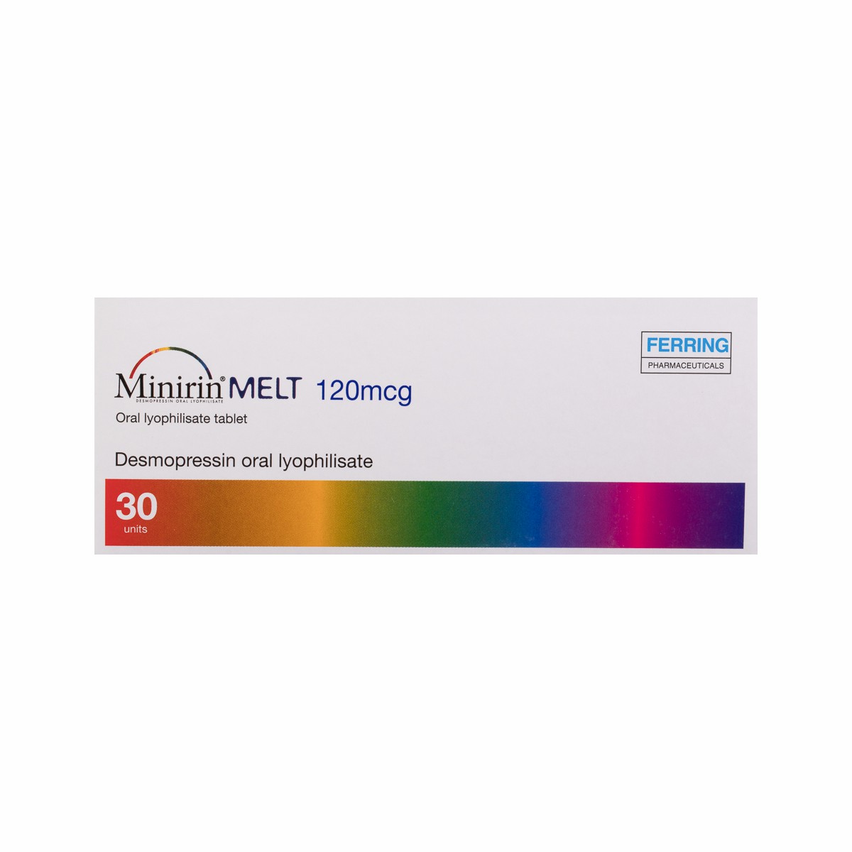 Minirin Melt 120&micro; 30 Tablet