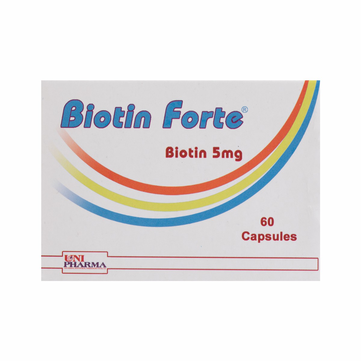 Biotin Forte 5mg 60 Capsules
