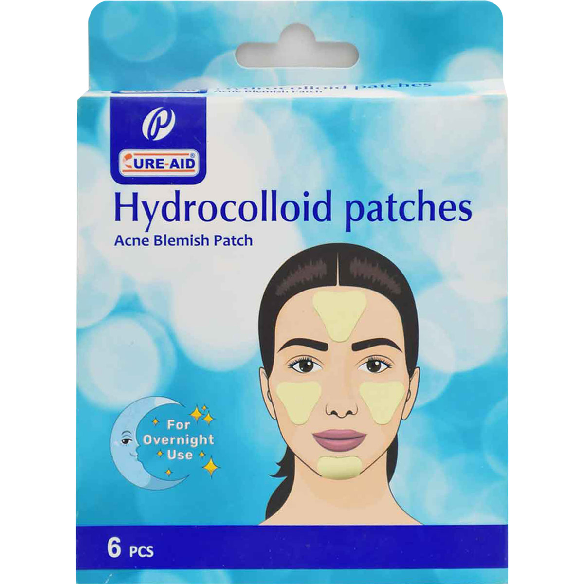 Cure Aid Hydrocolloid Patches 6 Pieces
