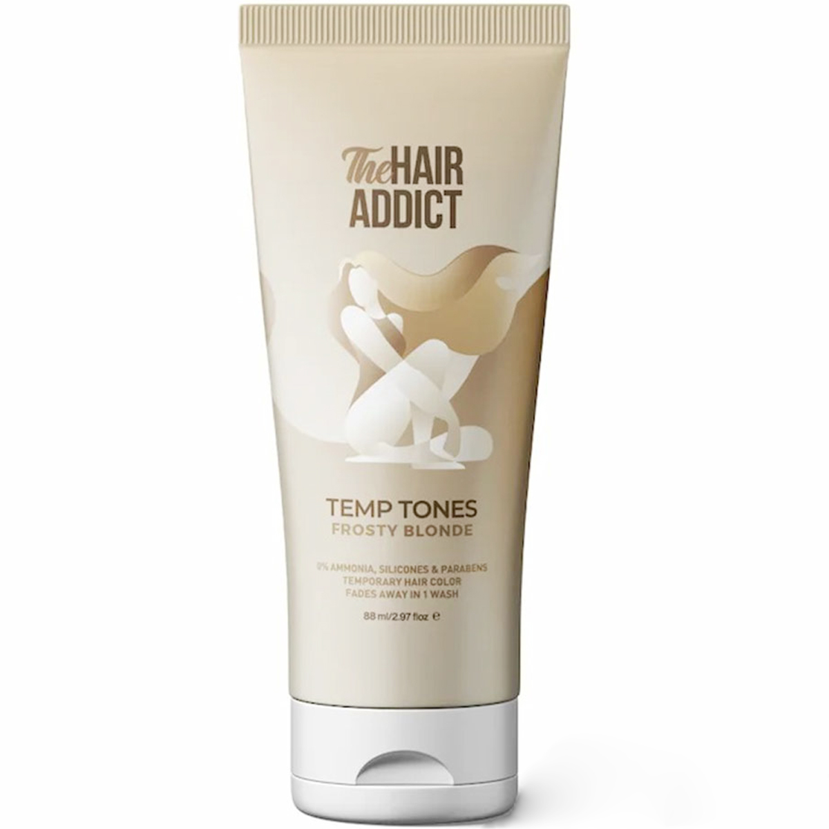 The Hair Addict Temporary Hair Color Frosty Blonde 88ml