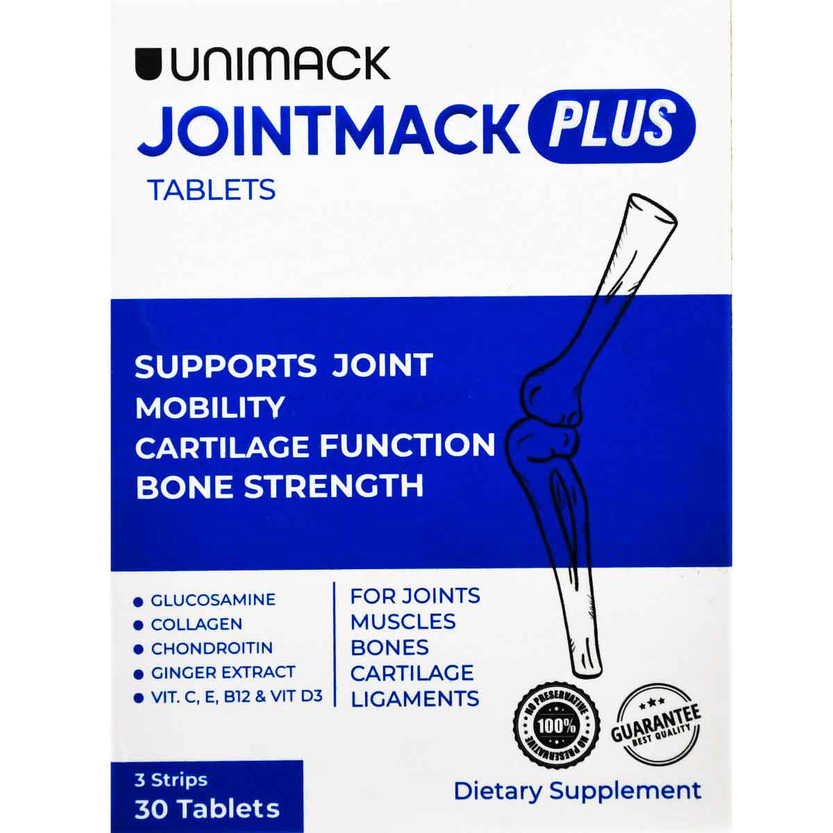 Jointmack Plus (3Strip) 30 Tablets