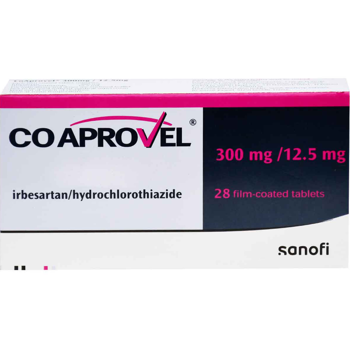 Coaprovel 300 mg/12.5 mg 28 Film Coated Tablets
