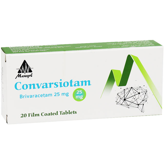 Convarsiotam 25mg 20 Film Coated Tablets