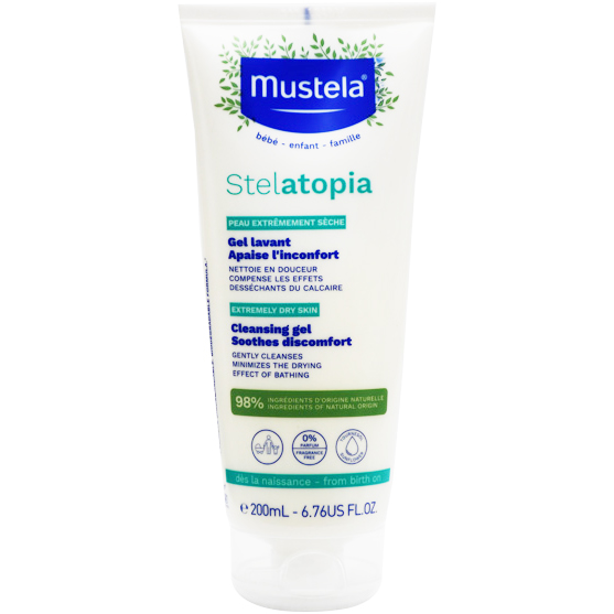 Mustela Stelatopia Cleansing Gel For Dry Skin 200ml