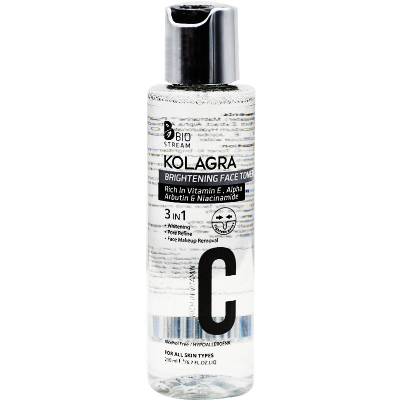 Kolagra C Brightening Face 3 In 1 Toner 200ml