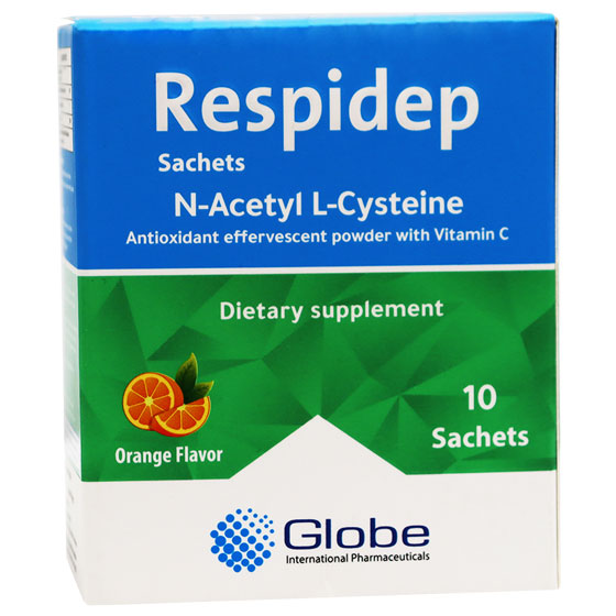 Respidep Orange Flavor 10 Sachets