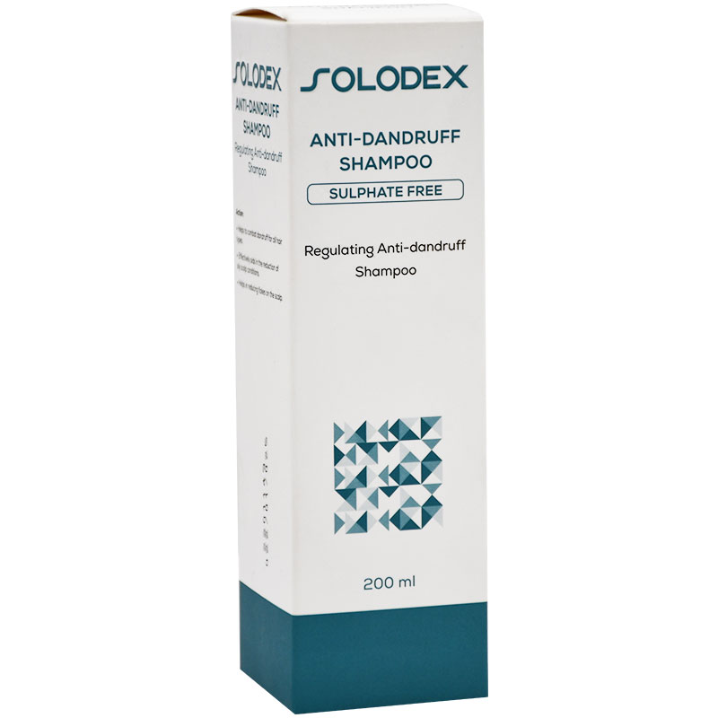 Solodex Anti Dandruff Sulphate Free Shampoo 200ml