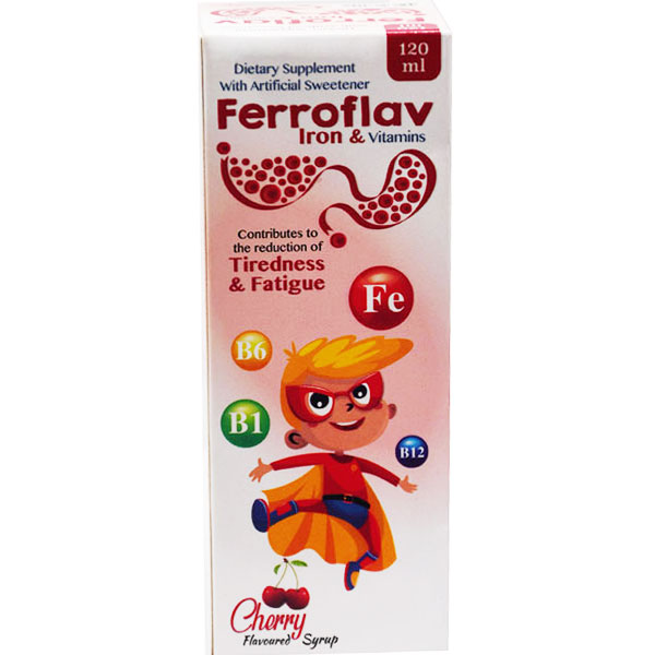 Ferroflav (Cherry Flavor) Syrup 120ml