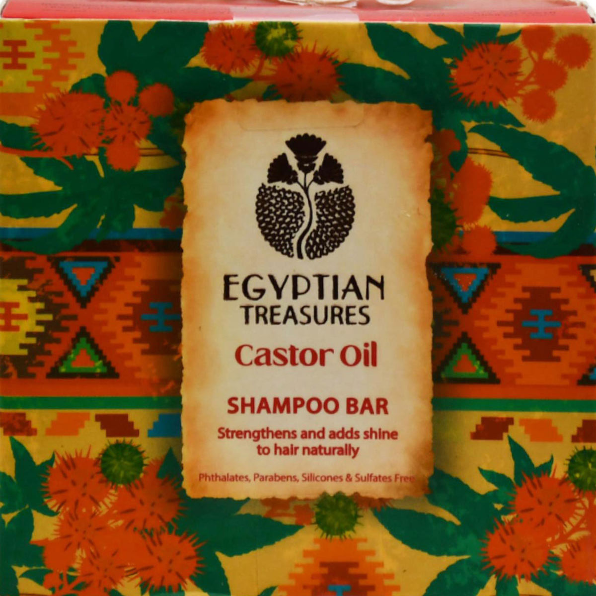 Egyptian Treasures Castor Oil Shampoo Bar 100gm