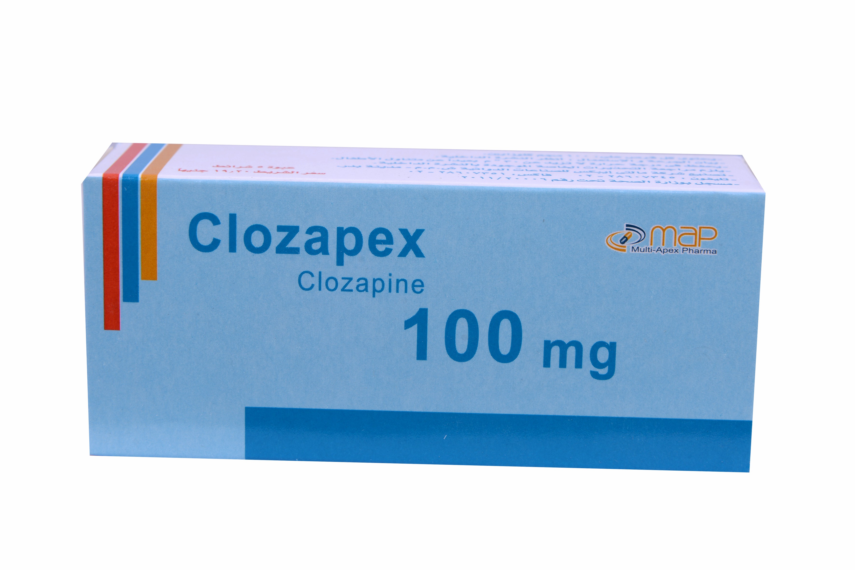 Clozapex 100mg 50 Tablets