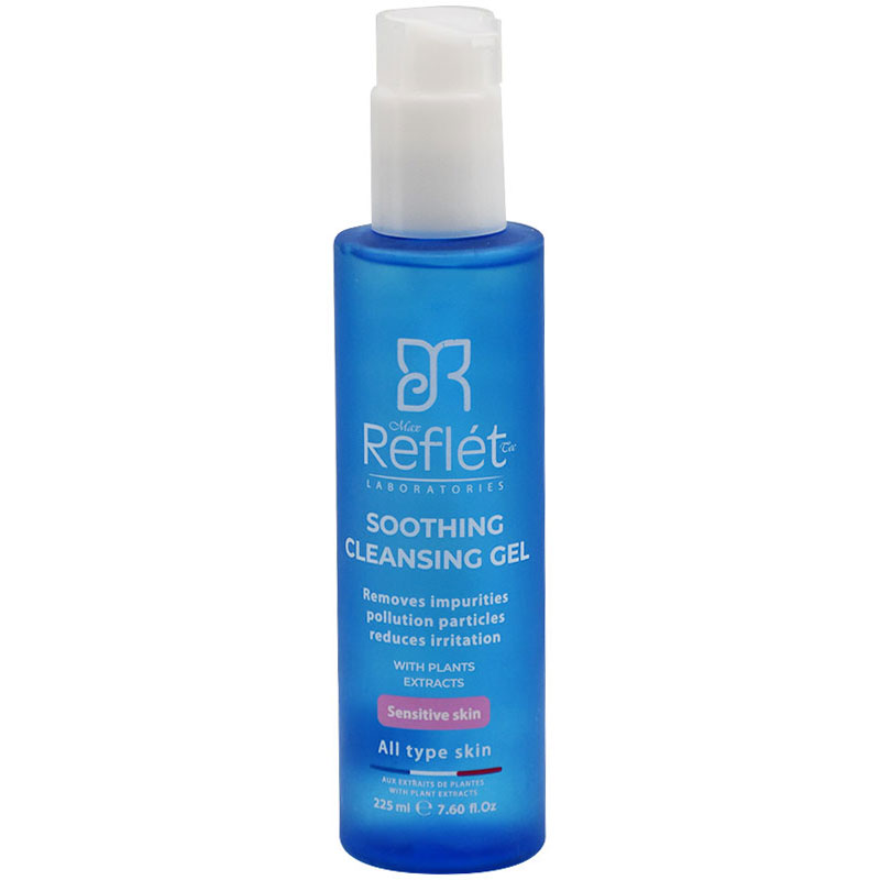 Max Reflet Soothing Cleansing Gel for Sensitive Skin 225ml
