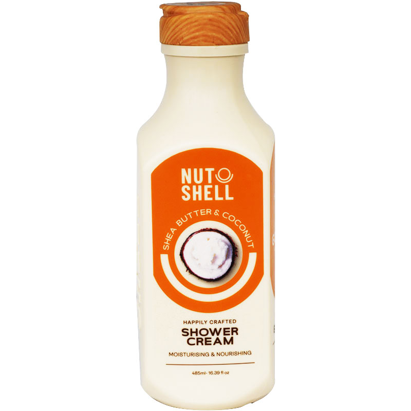 Nut Shell Sheabutter and Coconut Shower Cream 485ml